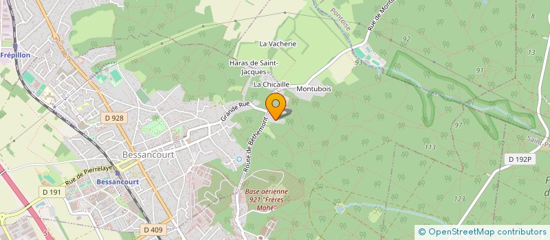 localisation de l'entreprise SCI FMGT  TAVERNY