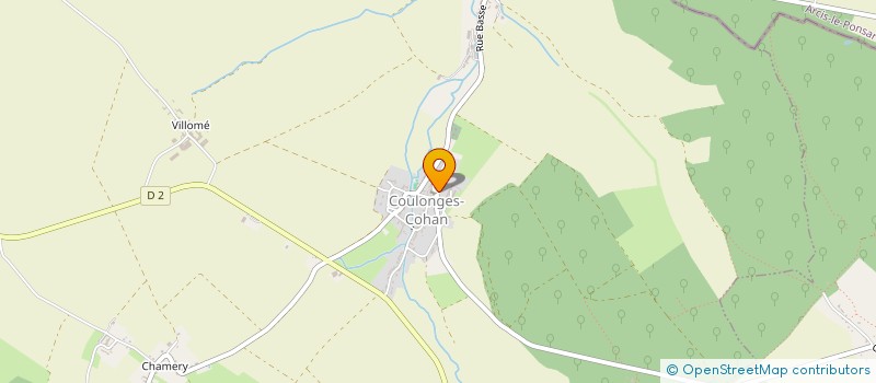 localisation de l'entreprise SCI FMJE  COULONGES-COHAN