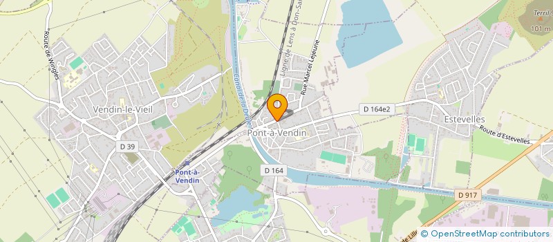 localisation de l'entreprise SCI FML  PONT-A-VENDIN