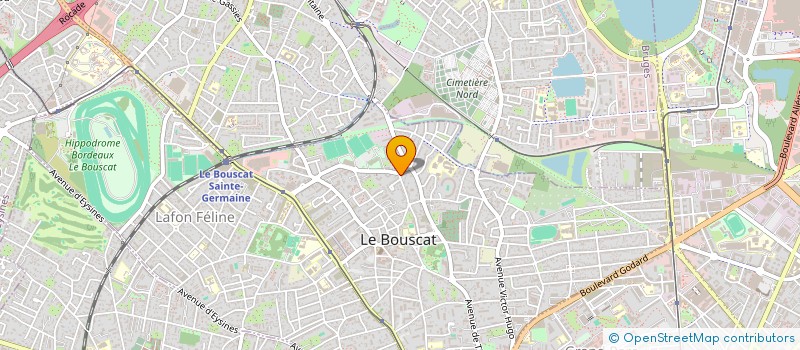 localisation de l'entreprise SCI FMLM à LE BOUSCAT