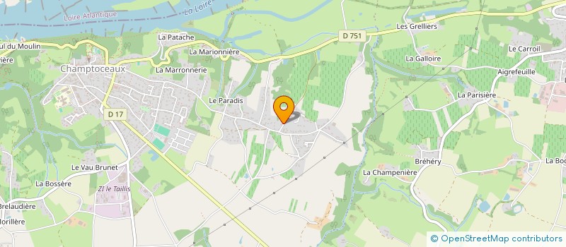 localisation de l'entreprise SCI FMLN  OREE-D'ANJOU