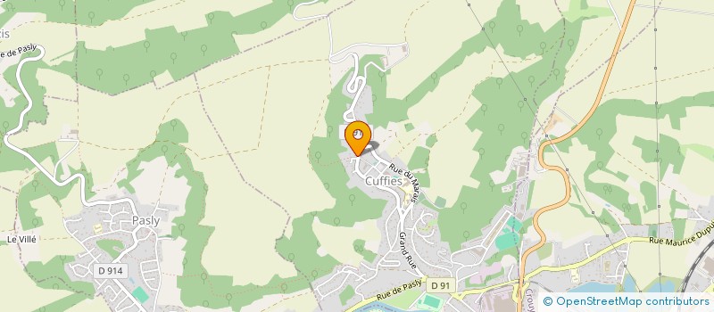 localisation de l'entreprise SCI FMPH  CUFFIES