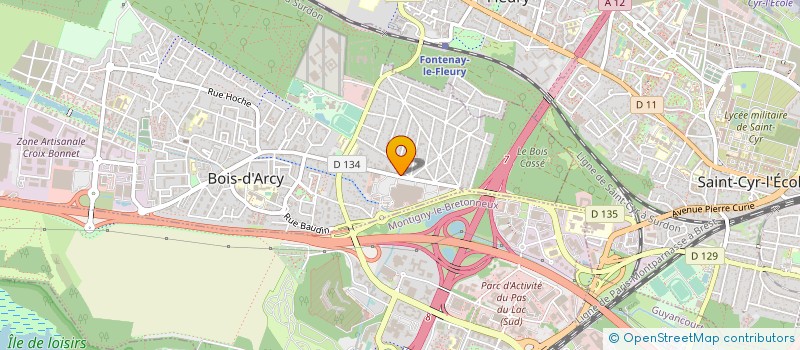 localisation de l'entreprise SCI FMPP  BOIS-D'ARCY