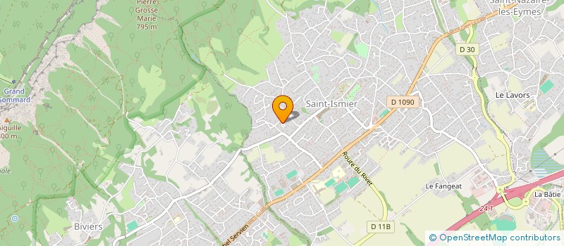 localisation de l'entreprise SCI FMPRO à SAINT-ISMIER
