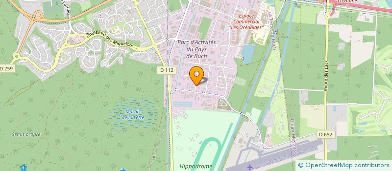 localisation de l'entreprise SCI FMR à LA TESTE-DE-BUCH