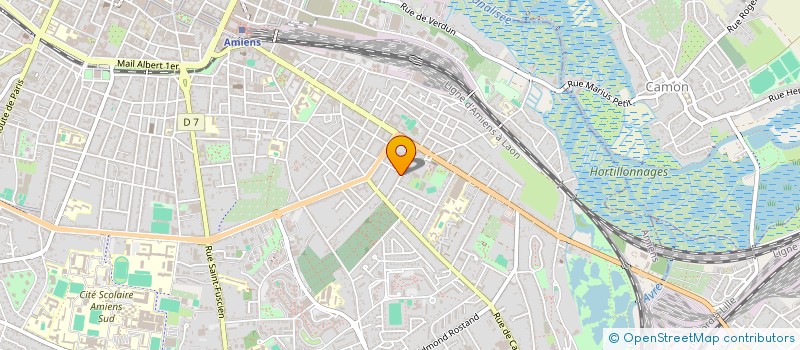 localisation de l'entreprise SCI FMR à AMIENS
