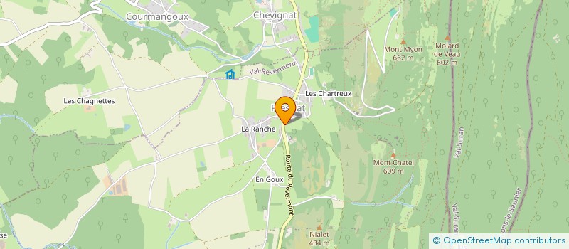 localisation de l'entreprise SCI FMTS  VAL-REVERMONT