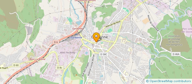 localisation de l'entreprise SCI FMV à GARDANNE