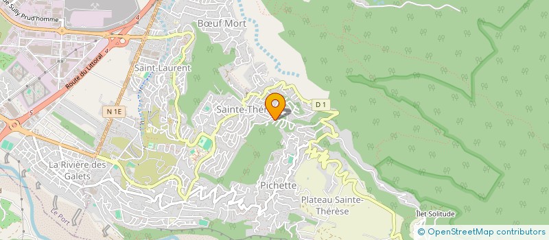 localisation de l'entreprise SCI FNG à LA POSSESSION
