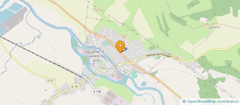 localisation de l'entreprise SCI FOBEMAM à MOUZON