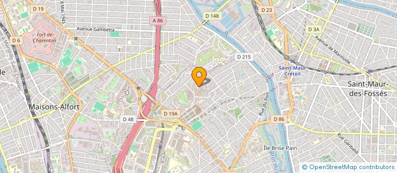 localisation de l'entreprise SCI FOCAL à CRETEIL