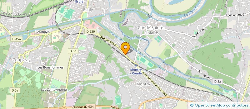 localisation de l'entreprise SCI FOCB  ARCANGUES