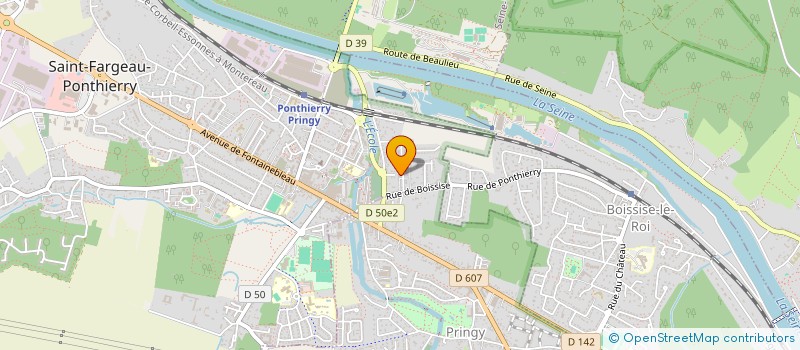 localisation de l'entreprise SCI FOCH 13  SAINT-FARGEAU-PONTHIERRY