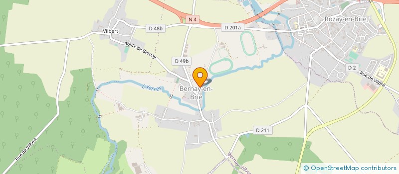 localisation de l'entreprise SCI FOCH 22  BERNAY-VILBERT