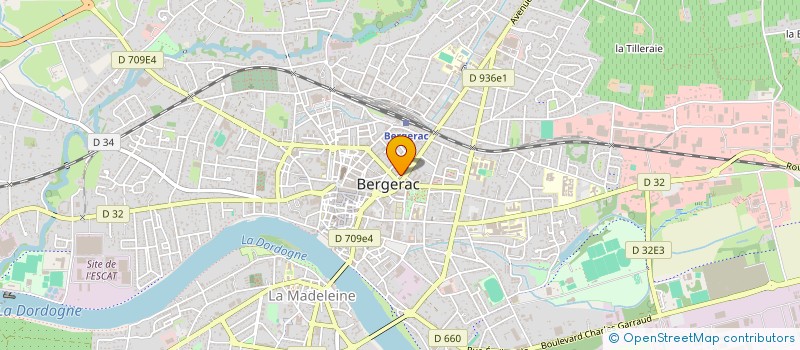 localisation de l'entreprise SCI FOCH-24 à BERGERAC