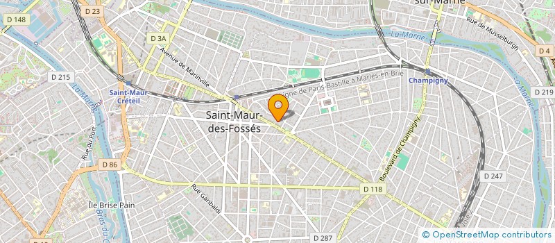 localisation de l'entreprise SCI FOCH 31 à SAINT-MAUR-DES-FOSSES