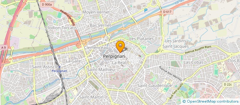 localisation de l'entreprise SCI FOCH à PERPIGNAN