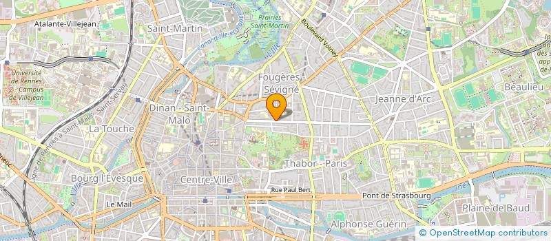 localisation de l'entreprise SCI FOCH  LAMBALLE-ARMOR