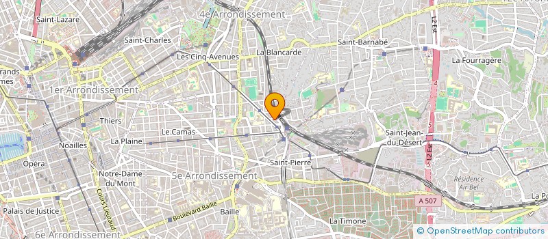 localisation de l'entreprise SCI FOCH à MARSEILLE