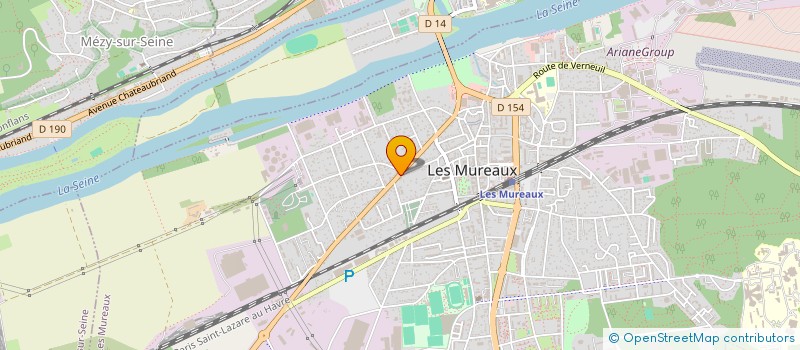 localisation de l'entreprise SCI FOCH à LES MUREAUX