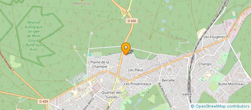 localisation de l'entreprise SCI FOCH 45 à FONTAINEBLEAU