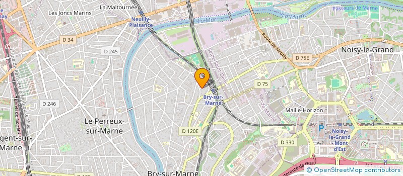 localisation de l'entreprise SCI FOCH 46  BRY-SUR-MARNE