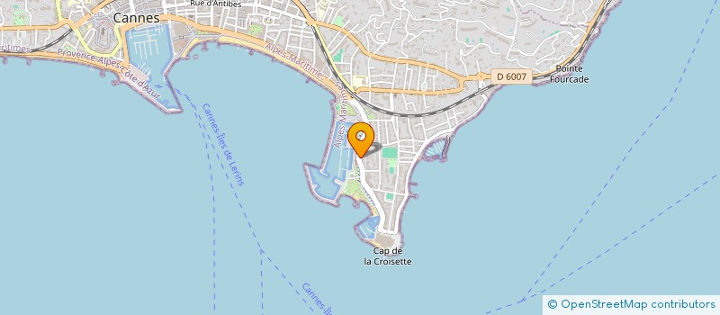 localisation de l'entreprise SCI FOCH à CANNES