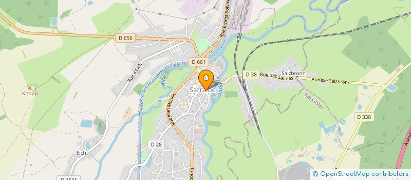 localisation de l'entreprise SCI FOCH à SARRALBE