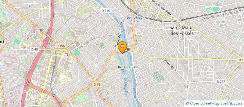 localisation de l'entreprise SCI FOCH à CRETEIL
