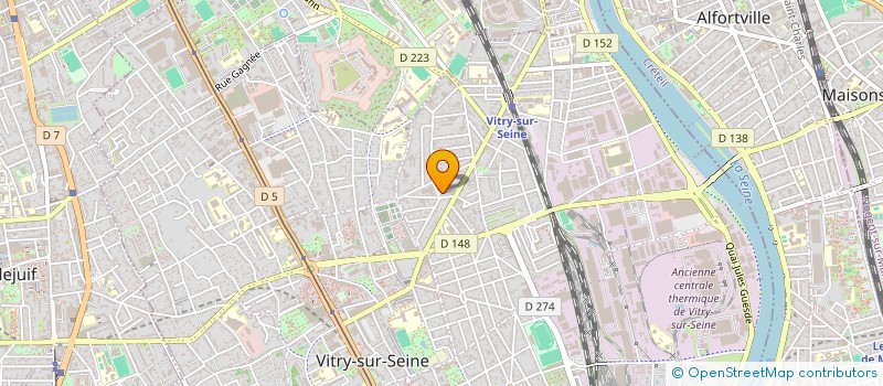 localisation de l'entreprise SCI FOCH  VITRY-SUR-SEINE