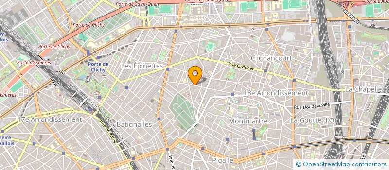 localisation de l'entreprise SCI FOCH CHAMP DE MARS  PARIS