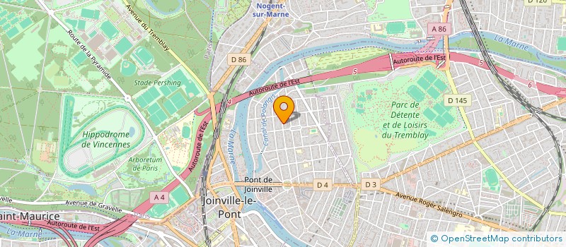 localisation de l'entreprise SCI FOCH DALIGAUX à JOINVILLE-LE-PONT