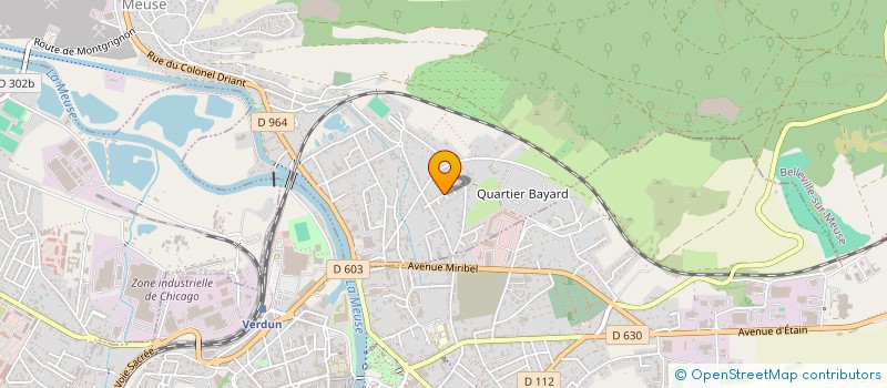 localisation de l'entreprise SCI FOCH DE VERDUN à BELLEVILLE-SUR-MEUSE