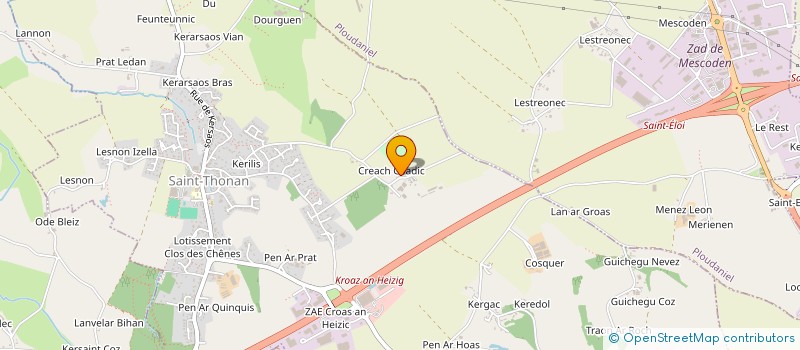 localisation de l'entreprise SCI FOCH DPL  SAINT-THONAN