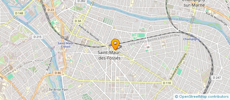 localisation de l'entreprise SCI FOCH GABRIELLE à SAINT-MAUR-DES-FOSSES