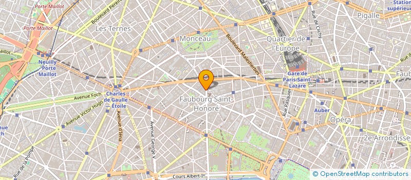 localisation de l'entreprise SCI FOCH POMPADOUR  PARIS