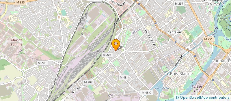 localisation de l'entreprise SCI FOCHIM à LILLE