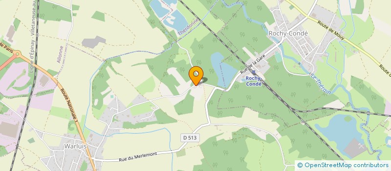 localisation de l'entreprise SCI FOCHPA66  WARLUIS