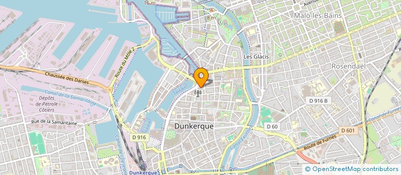 localisation de l'entreprise SCI FOCKEDEY à DUNKERQUE