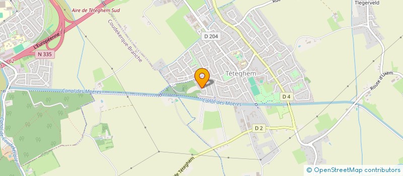 localisation de l'entreprise SCI FOCKEU MORENO  TETEGHEM-COUDEKERQUE-VILLAGE