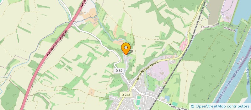 localisation de l'entreprise SCI FOELLER  MOTHERN