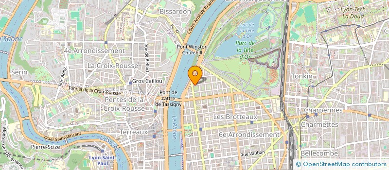 localisation de l'entreprise SCI FOG  LYON