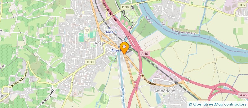 localisation de l'entreprise SCI FOGA  ANSE