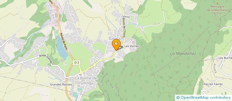 localisation de l'entreprise SCI FOGGY  LA BALME-DE-SILLINGY