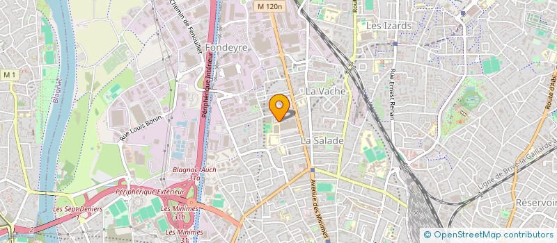 localisation de l'entreprise SCI FOGUET à TOULOUSE