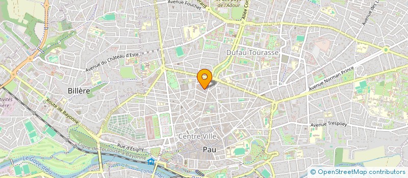 localisation de l'entreprise SCI FOIRAIL à PAU