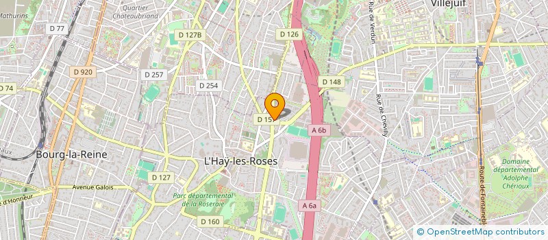 localisation de l'entreprise SCI FOLCLO  L'HAY-LES-ROSES