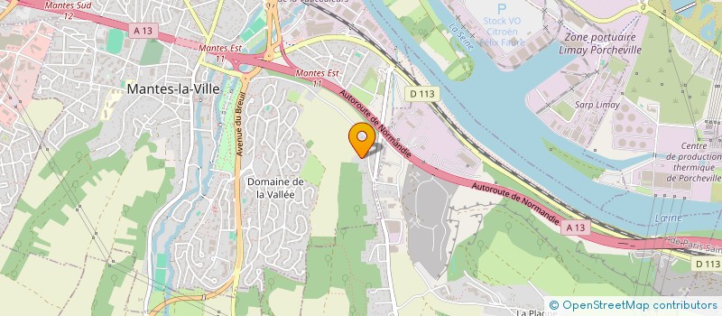 localisation de l'entreprise SCI FOLGADO P&FILS  MANTES-LA-VILLE