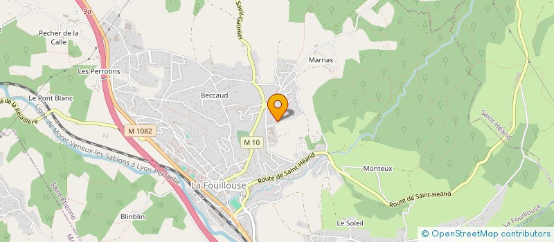 localisation de l'entreprise SCI FOLHOSIE  LA FOUILLOUSE