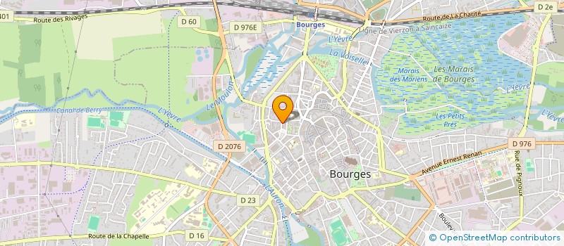 localisation de l'entreprise SCI FOLI  BOURGES